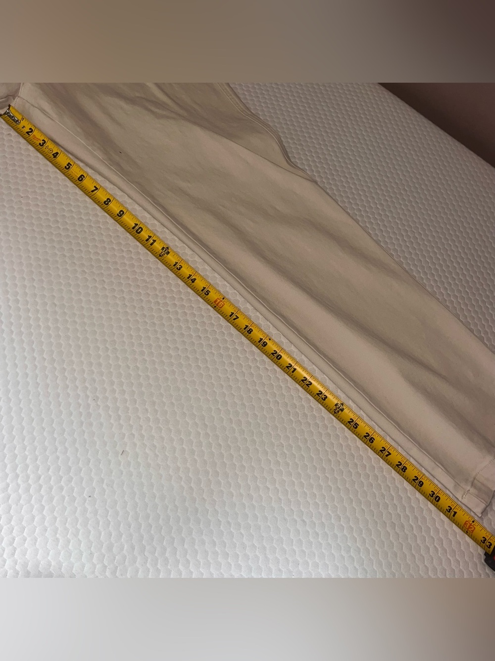 Territory Ahead Men Pants 34x32* White Khaki Chino Straight Casual Cotton - Picture 5 of 6